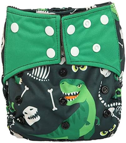 Internal view of Sigzagor diaper showing bamboo charcoal lining