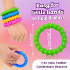 Sensory fidget bracelet assortment for classroom use