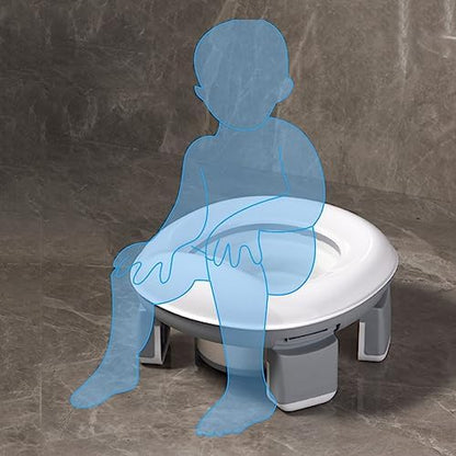 Spark Moments portable training toilet in folded position