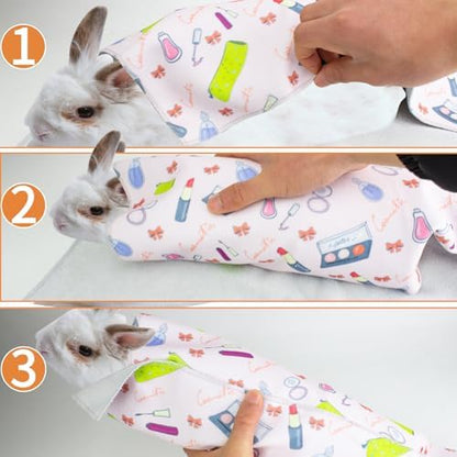 Claw proof pet tool wrap for guinea pigs and hamsters close up fabric texture