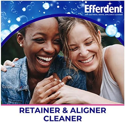 Efferdent premium clear aligner and nightguard daily cleaning tablets imported packaging