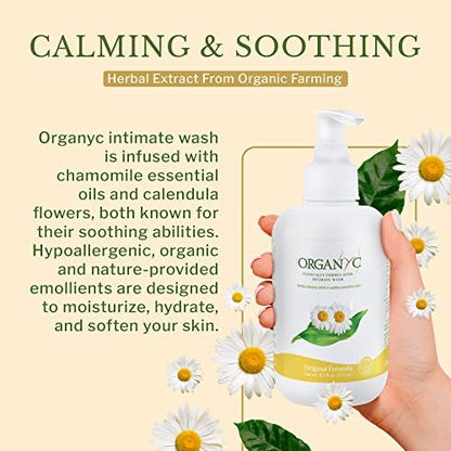 Dermatologically tested pH balanced intimate cleanser for women