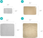 Machine washing process for Pet Parents reusable puppy pads