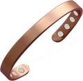 MagEnergy Copper Magnetic Bracelet front view showing 99.9 percent pure copper finish.