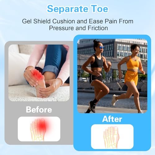 Stretchy SEBS material gel toe cushions for hammer toe relief