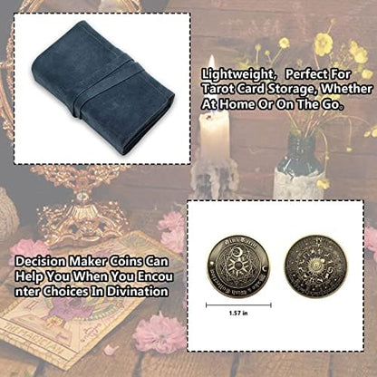 Close up of Knana tarot card bag material texture