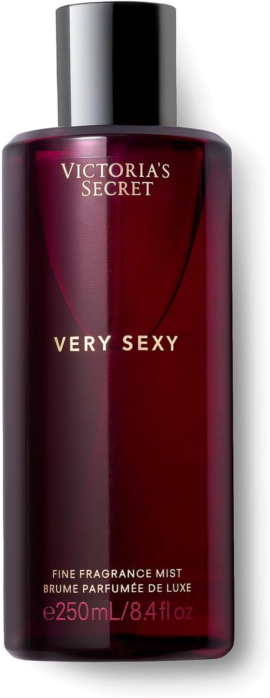 Victoria's Secret fine fragrance mist product labeling and ingredients list