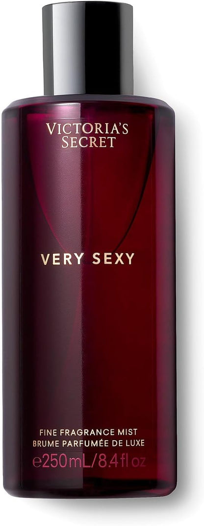 Victoria's Secret fine fragrance mist product labeling and ingredients list