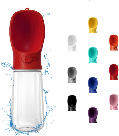 WePet Portable Dog Water Bottle, 19 OZ, Leak Proof Puppy Water Dispenser with Drinking Feeder for Pets Outdoor Walking, Hiking, Travel, Food Grade Plastic - Image 14