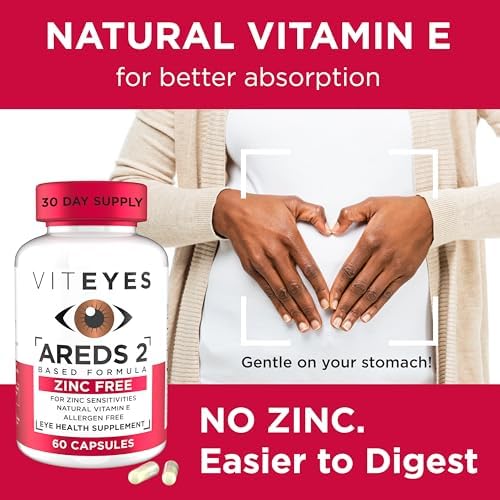 Viteyes AREDS 2 supplement lifestyle and product layout