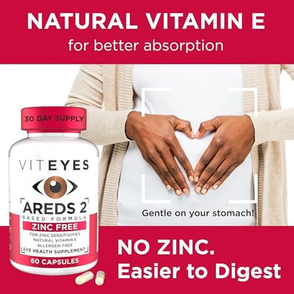 Viteyes macular support supplement 60 count bottle