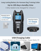 Two-in-one USB charging cable connected to both the remote transmitter and electronic dog collar simultaneously.