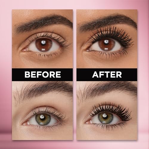 L'Oreal Paris Cocoon Fibers wrapping lashes in soft silky veil