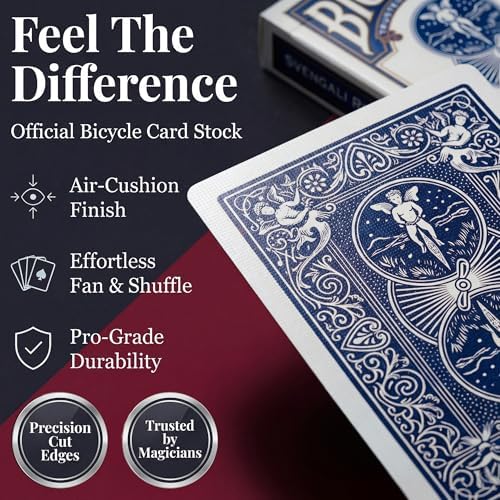 Ted's Sterling Magic deck with included Wizard Coin accessory