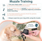 Luckypaw muzzle showing buckle closure mechanism