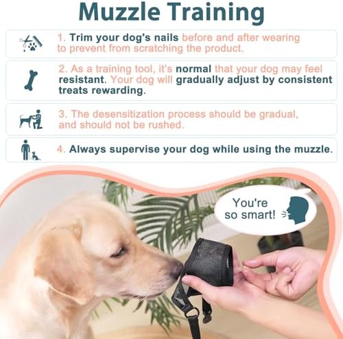 Luckypaw muzzle showing buckle closure mechanism