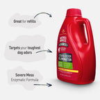 Nature's Miracle Advanced Stain & Odor Eliminator, Severe Mess Enzymatic Formula For Tough Pet Messes, Sunny Lemon Scent, 1 Gallon - Image 6