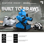 Top view of Sharper Image Mecha Rivals robot tank treads