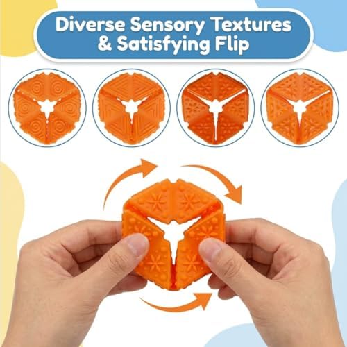 Tendry autism and ADHD sensory toy showcasing the continuous folding mechanism