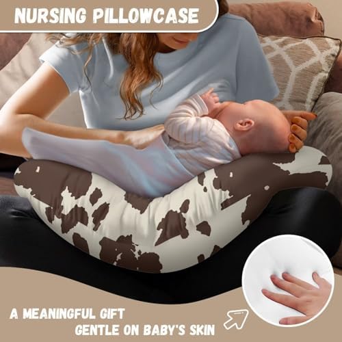 Goronwyfloyd brand nursing pillow cover for modern baby room
