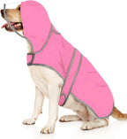 HDE Dog Raincoat with Clear Hood Rain Jacket Poncho for Small Medium Large Dogs Dinosaurs - XXL - Image 15