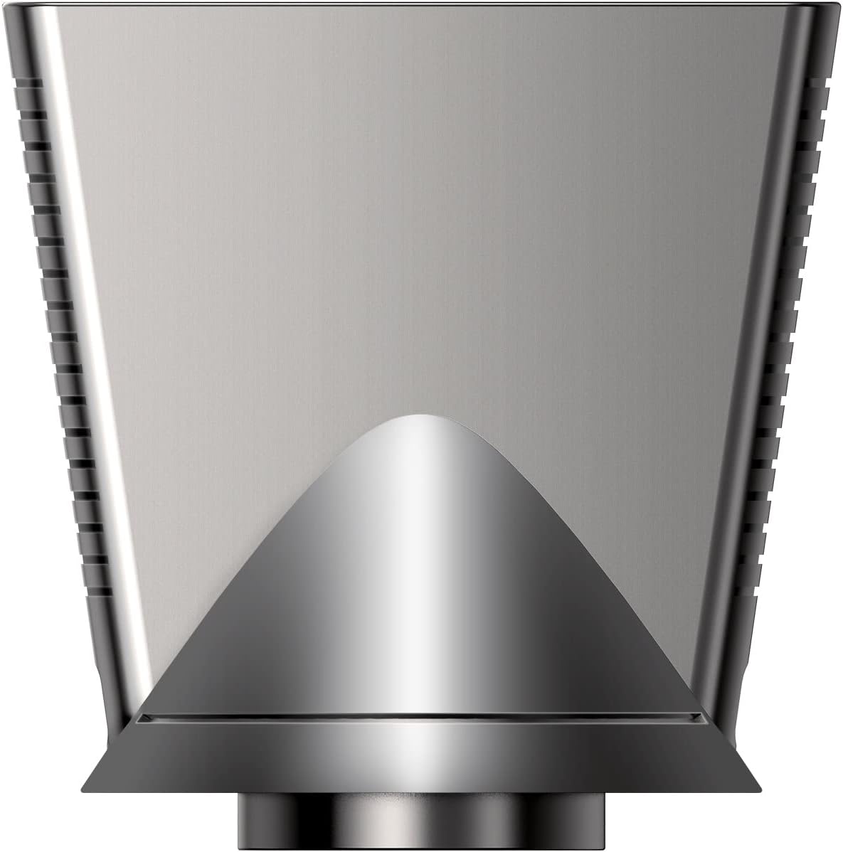 Sumaxpro salon styling concentrator attachment nozzle front view showing magnetic connection ring.