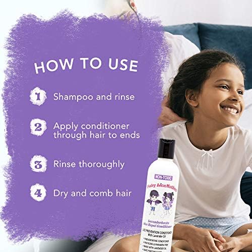 Authentic USA imported Fairy LiceMothers lice repellent hair care bottle