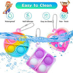 Silicone sensory pop toys for kids party favors