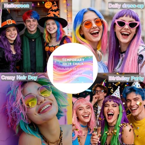 ArtLifeMaker hair chalk set for birthday gifts