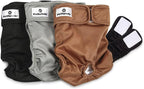 Pet Parents(R) Washable Dog Diapers (3pack) + Extendrs(R) of Durable Doggie Diapers, Premium Dog Diapers Female (Large, Princess) - Image 14