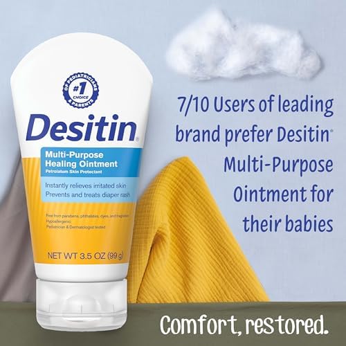 Desitin 3.5 ounce skin protectant tube for diaper rash relief