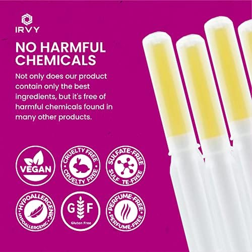 USA imported Irvy vaginal firming cream packaging with ingredient information.