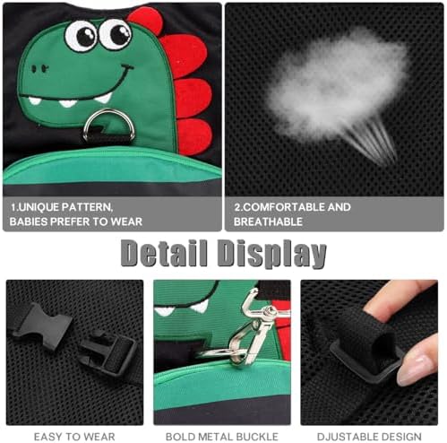 Close up of 360 degree swivel clip on Fitarts child leash