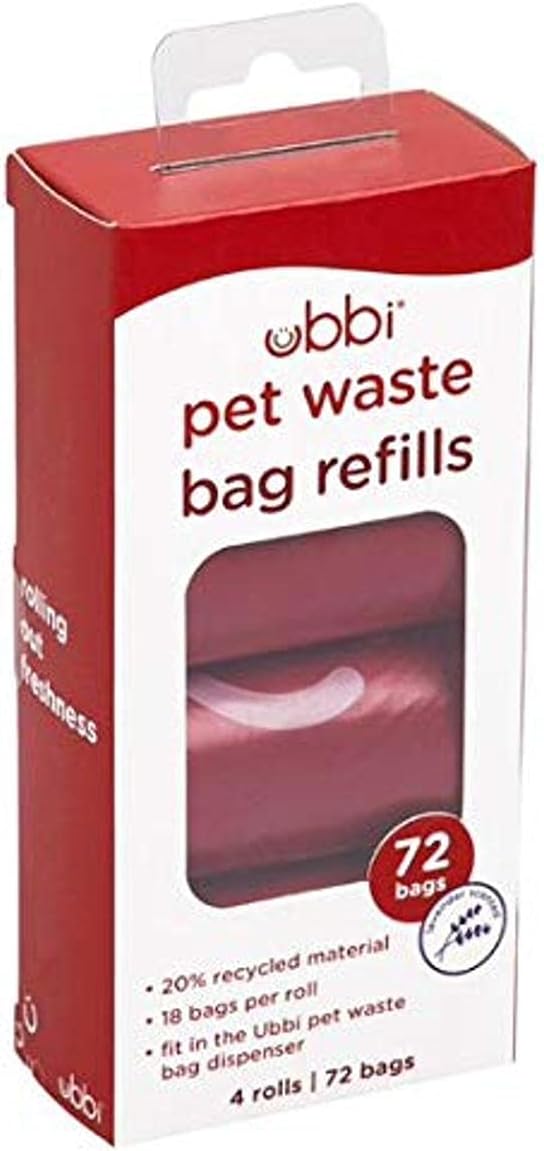 Ubbi Pet Waste Sacks, Lavender Scented Cat Litter Disposal Bags, Leak Proof and Easy Tie, 200 Count (Pack of 1) - Image 15