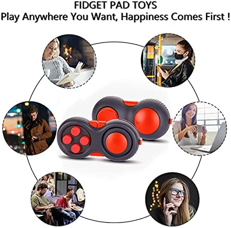 UOOEFUN handheld anxiety controller toy showcasing the side gear and massage rollers