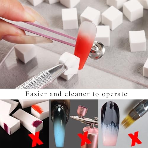 Fcozpjk nail art set with disposable palette paper