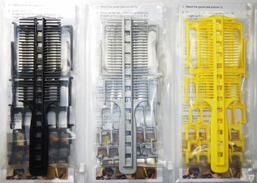 Top view of CombPal DIY home haircutting tool