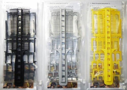 Top view of CombPal DIY home haircutting tool