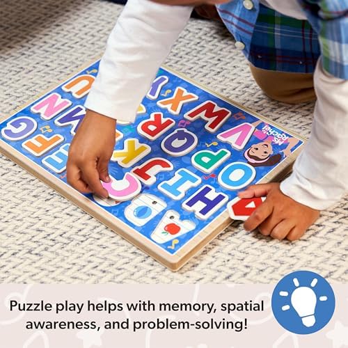 Premium imported packaging of the screen free early learning phonics puzzle for toddlers