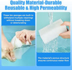 AQUANEAT durable water filter foam blocks compatible with power filters