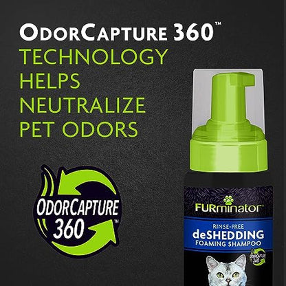 USA imported waterless cat grooming shampoo bottle