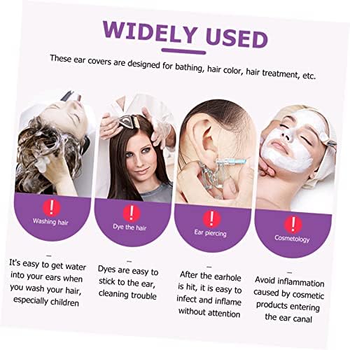 100 pieces bulk pack of ear covers for salon use