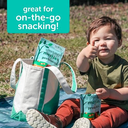 Authentic Beech-Nut baby food snacks collection showing simple ingredients