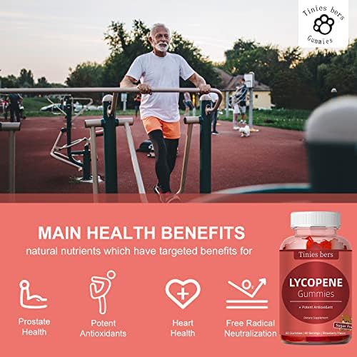 Tinies Bers Lycopene Supplement bottle showing tomato fruit extract details