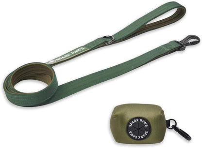 Spark Paws Premium Dog Leash & Poop Bag Set - Heavy-Duty Alloy Hook for Strong Pulling Breeds - Comfortable, Durable & Secure - 90s Retro - Image 12