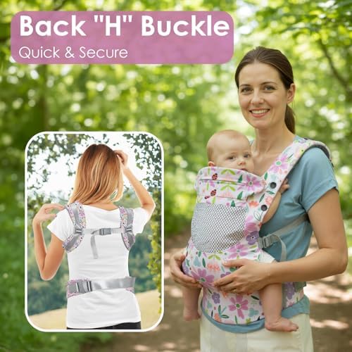 YooxArmor lightweight baby carrier folded for storage