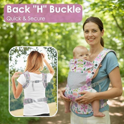 YooxArmor lightweight baby carrier folded for storage
