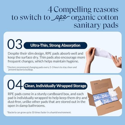 Top view of breathable unscented panty liners for women with soft cotton cover