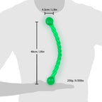 Ycozy 19 inch durable rubber dog rope toy layout
