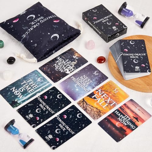 Full set of BWTY oracle cards with instructional packaging